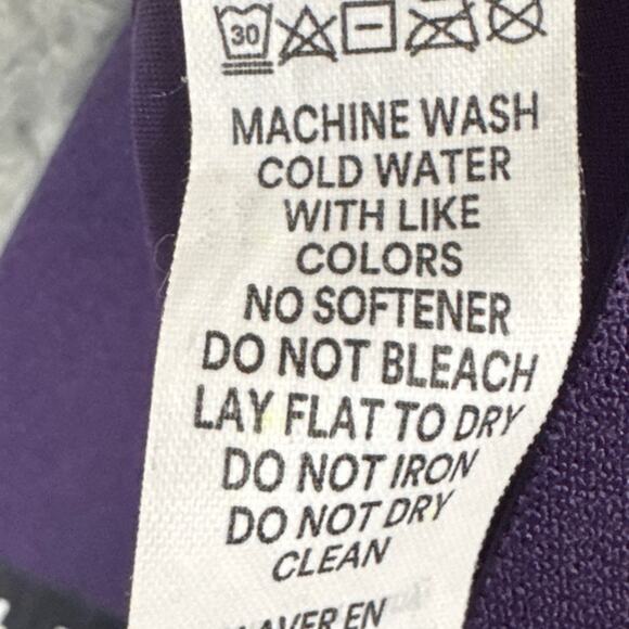 Savage x Fenty Plus Size Curve Alert Leggings Dark Purple High Waist Athleisure - Picture 7 of 8